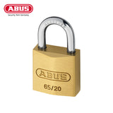 ABUS - 65/20 - Extreme Corrosion Resistant Soild Brass Padlock with Optional Keying