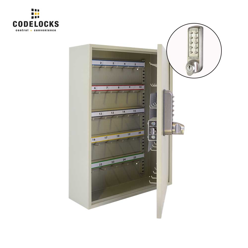 Codelocks Optional Hook Extra Secure Padlock Cabinet with CL2255 Series Electronic Locks