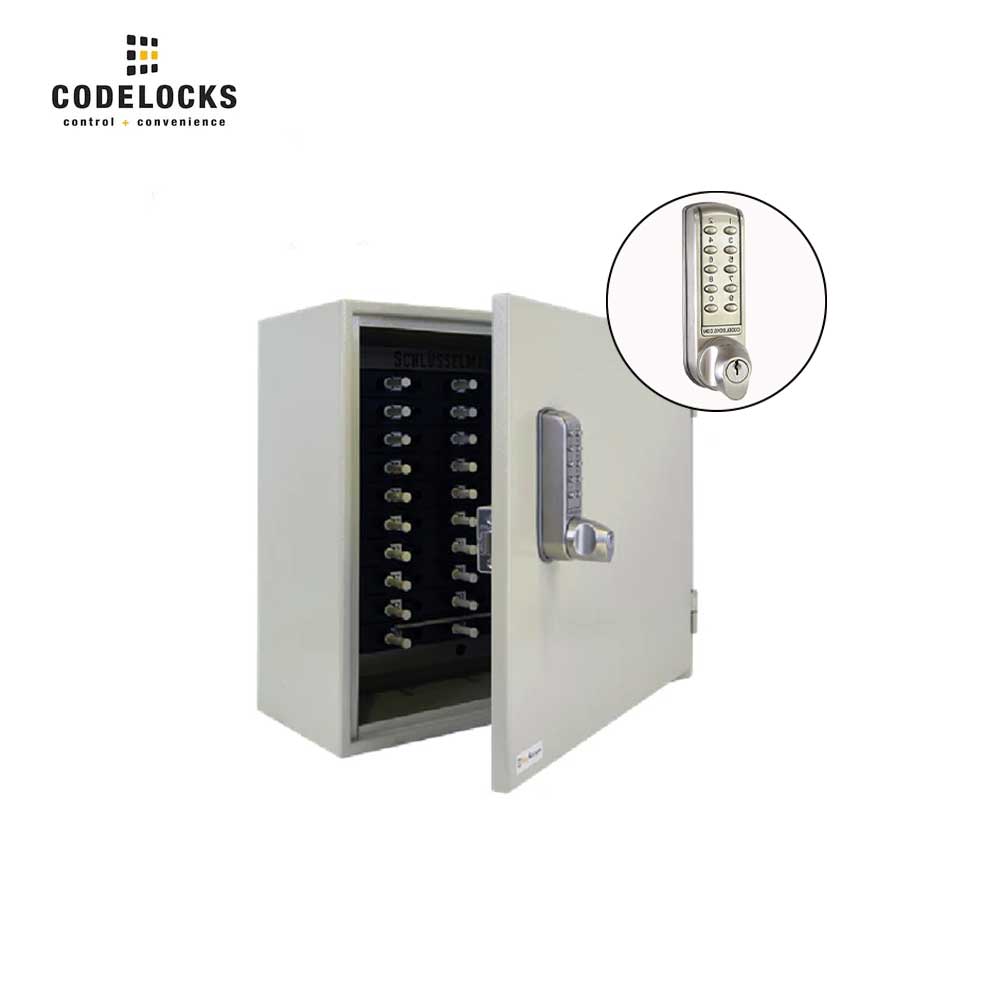 Codelocks Optional Hook Key Control Cabinet with CL2255 Series Electronic Lock