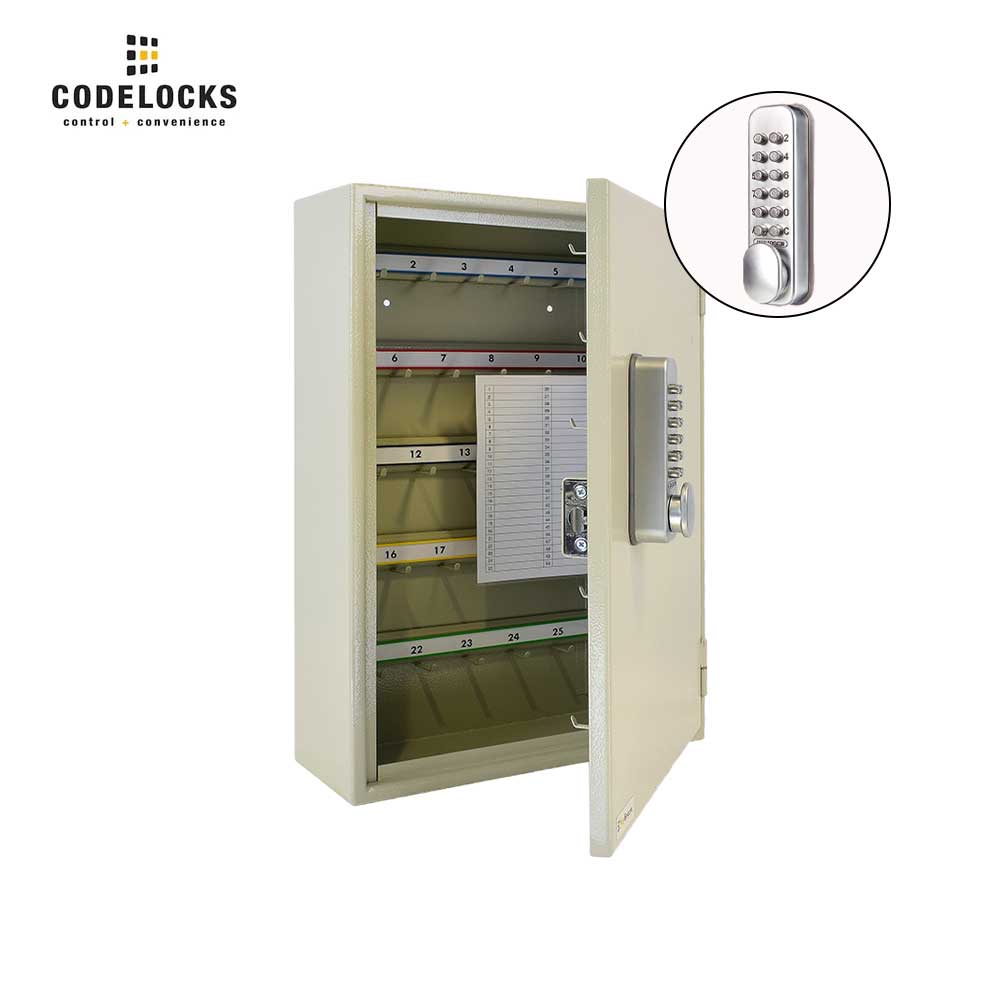 Codelocks Optional Hook Padlock Cabinet with CL160 SG Mechanical Lock