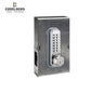 Codelocks CL255 Mechanical, Light Duty, Grade 2, Optional Finish, Tubular Mortise Latchbolt, Key Override Gate Box Kit