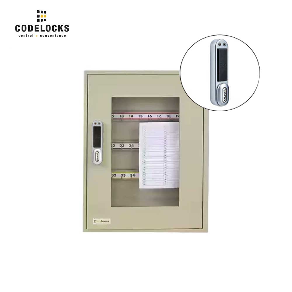 Codelocks Optional Hook Padlock View and Portable Cabinet with KL1000 RFID Kitlock