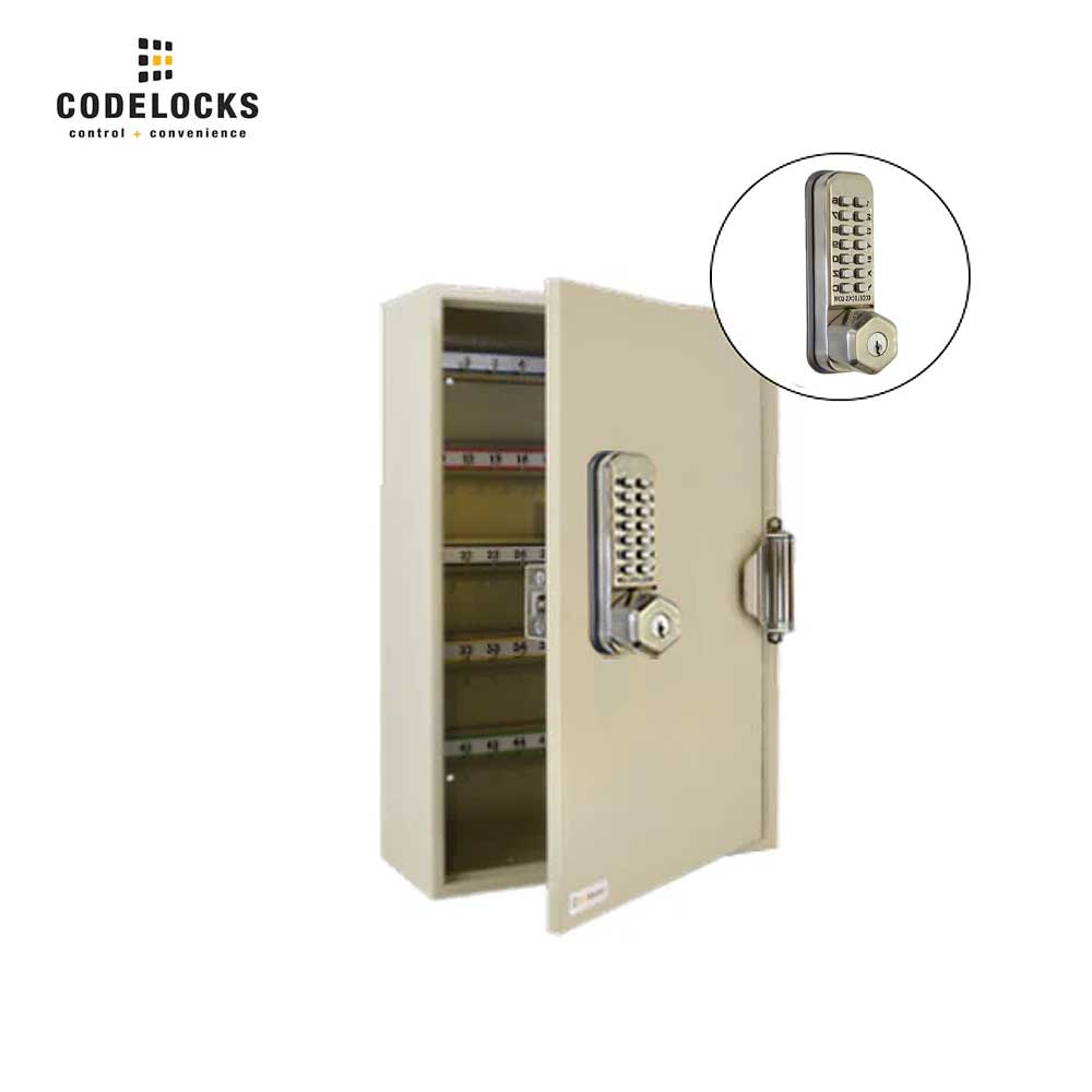 Codelocks Optional Hook Self-Closing Padlock Cabinet with CL255K SS Mechanical Lock