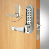 Codelocks CL550 Mechanical, Heavy Duty, Stainless Steel Mortise Lock