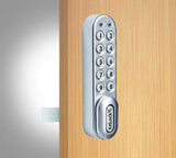 Codelocks KL1000 Classic+ Electronic Silver Grey Vertical KitLock Locker Lock