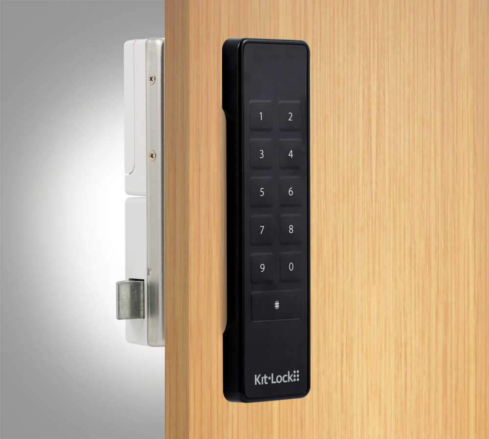 Codelocks KL1100 Optional Finish Electronic KitLock Keypad Locker Lock with Powered Latch