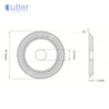 High Grade HSS M35 57.15mm (45Â°) Angle Milling Cutter for HPC - P-625