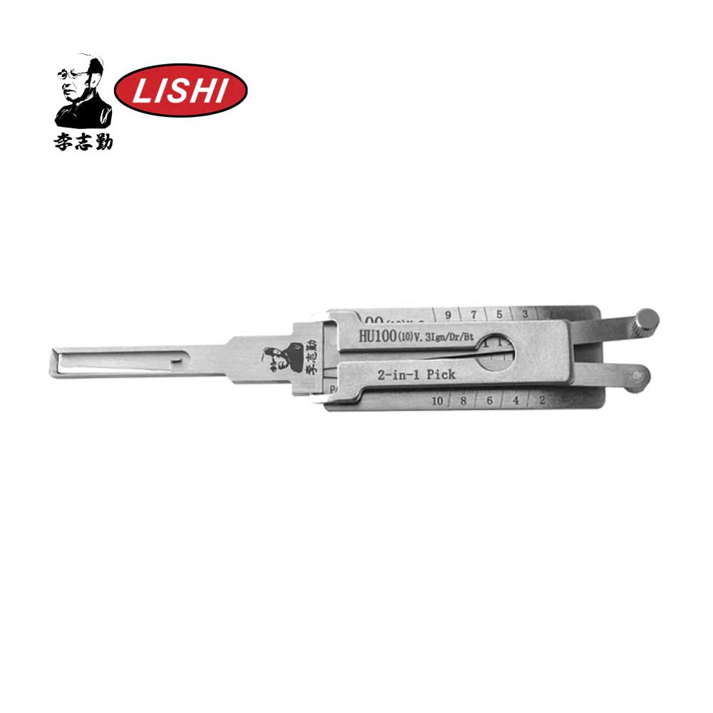 Automotive Original Lishi Starter Pack with Free Pinning Mat and Training Vice Grip - Bundle of 13 Lishis and Cylinders