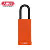 ABUS - 74LB/40 - Synthetic Coated Corrosion and Chemical Resistant Aluminum Padlock with Optional Keying and Optional Finish - 1-37/64 Inch Width