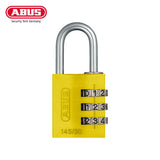 ABUS - 145/30 - Corrosion Resistant Solid Aluminum 3-Digit Code Combination Lock with Optional Finish