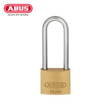 ABUS - 55/40 - Self-Locking Solid Brass Padlock with Optional Keying - 1-1/2 Inch Width