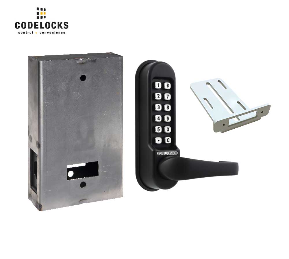 Codelocks CL515 Mechanical, Heavy Duty, Optional Finish, Tubular Latchbolt Gate Box Kit