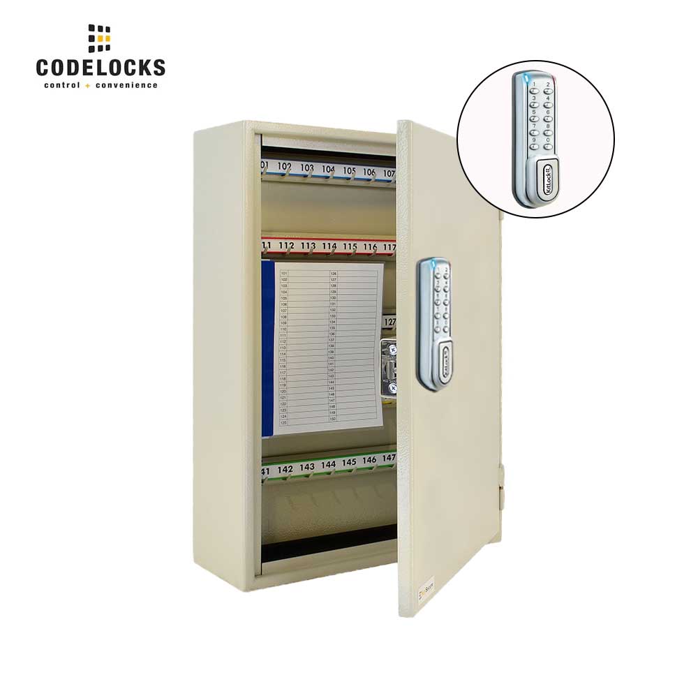 Codelocks Optional Hook Key Cabinet with KL1200 SG Kitlock