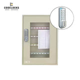 Codelocks Optional Hook Padlock View and Portable Cabinet with KL1200 SG Kitlock