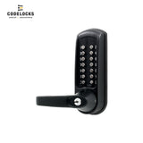 Codelocks CL600 Mechanical, Heavy Duty, Grade 2, Optional Finish, 2 3/4 Inch Backset, Panic Access Kit Exit Trim