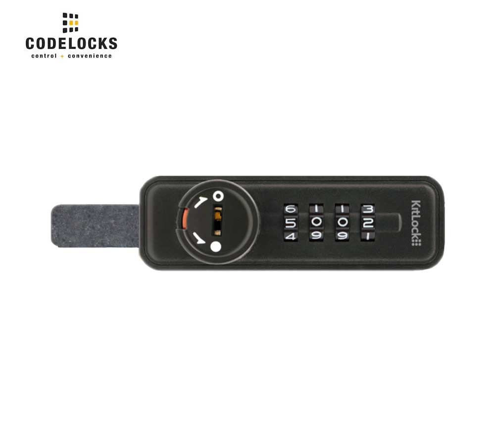 Codelocks KL15 Black Mechanical Optional Function KitLock with Optional Handing