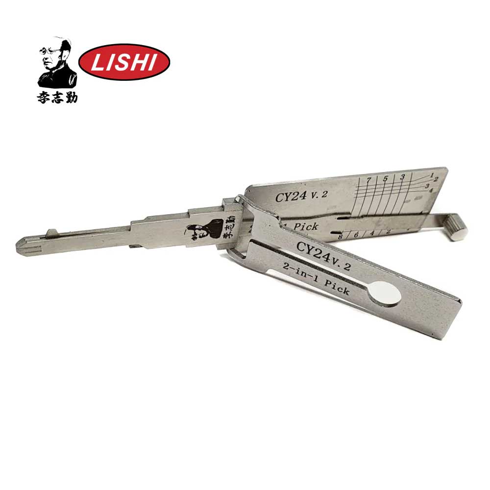 Automotive Original Lishi Starter Pack with Free Pinning Mat and Training Vice Grip - Bundle of 13 Lishis and Cylinders