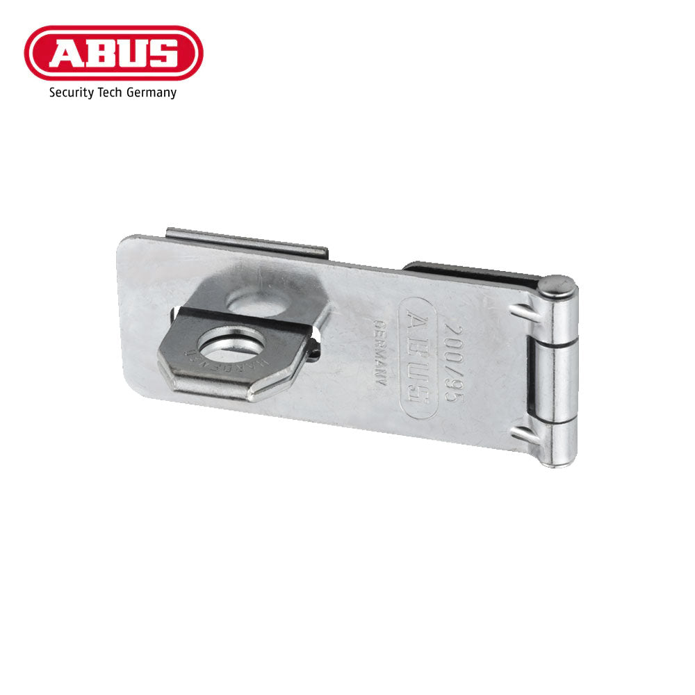 ABUS - 200/75 - 200/95 - 200/135 - Corrosion-proof Durable Standard Steel Hasp with Optional Sizing