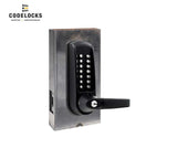 Codelocks CL610 Mechanical, Heavy Duty, Grade 2, Optional Finish, Back to Back, Tubular Latchbolt Gate Box Kit