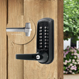 Codelocks CL600 Mechanical, Heavy Duty, Grade 2, Optional Finish, 2 3/4 Inch Backset, Panic Access Kit Exit Trim