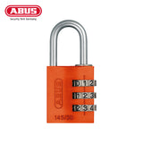 ABUS - 145/30 - Corrosion Resistant Solid Aluminum 3-Digit Code Combination Lock with Optional Finish