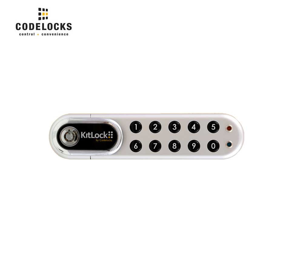 Codelocks KL1000 G3 Electronic Kitlock Locker Lock with Optional Finish and Optional Handing