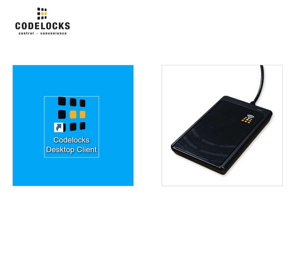 Codelocks KL1100 Optional Finish Electronic KitLock RFID Locker Lock with Powered Latch