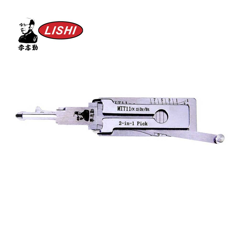 Automotive Original Lishi Starter Pack with Free Pinning Mat and Training Vice Grip - Bundle of 13 Lishis and Cylinders