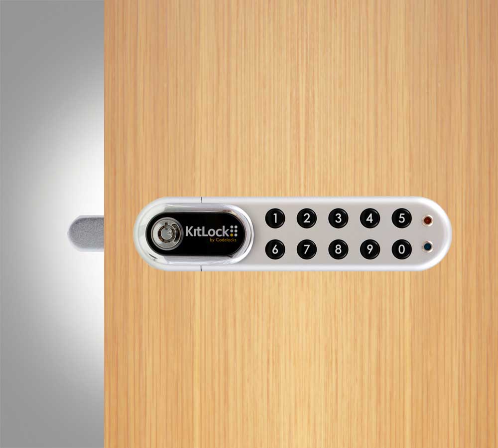 Codelocks KL1000 G3 Electronic Kitlock Locker Lock with Optional Finish and Optional Handing