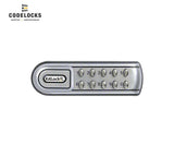 Codelocks KL1200 Electronic, Heavy Duty, Silver KitLock with Optional Handing