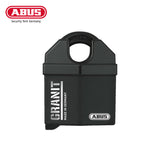 ABUS - 37/60 - Corrosion-proof High-security Black Granit Coated Steel Padlock with Shackle Guard and Optional Keying - 2-9/16 Inch Width