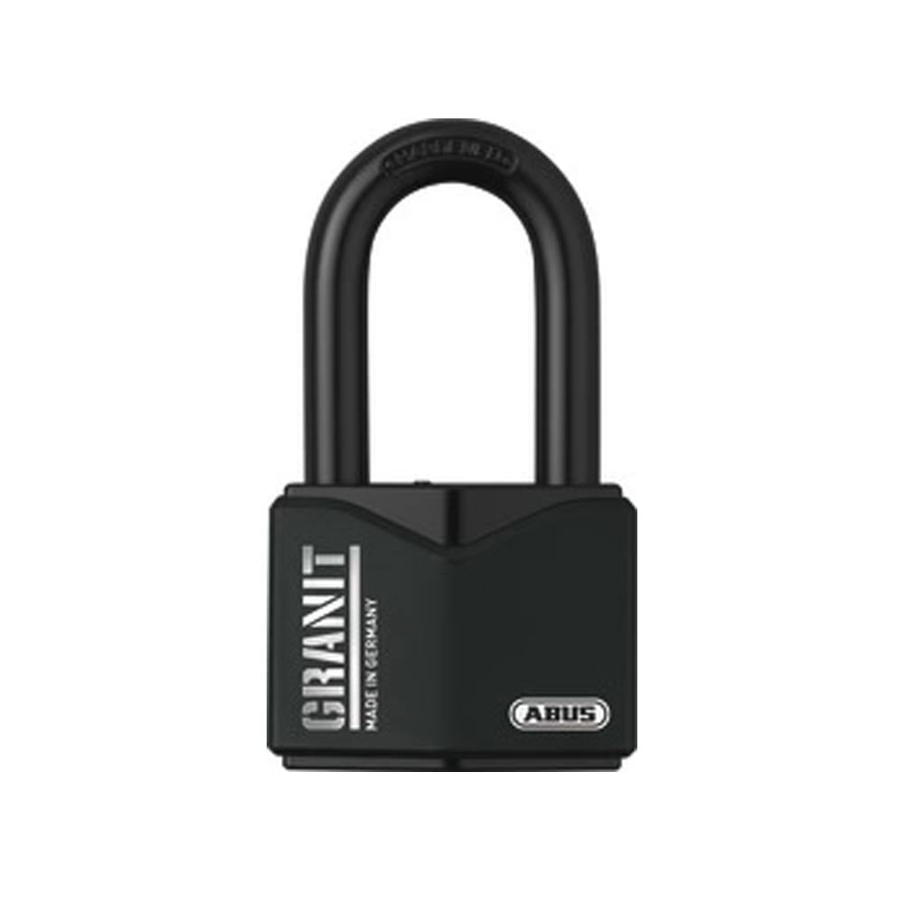 ABUS - 37RK/55HB50 - Rekeyable Corrosion Resistant Black Granit Coated Steel Padlock with Optional Keying - 2-29/64 Inch Width