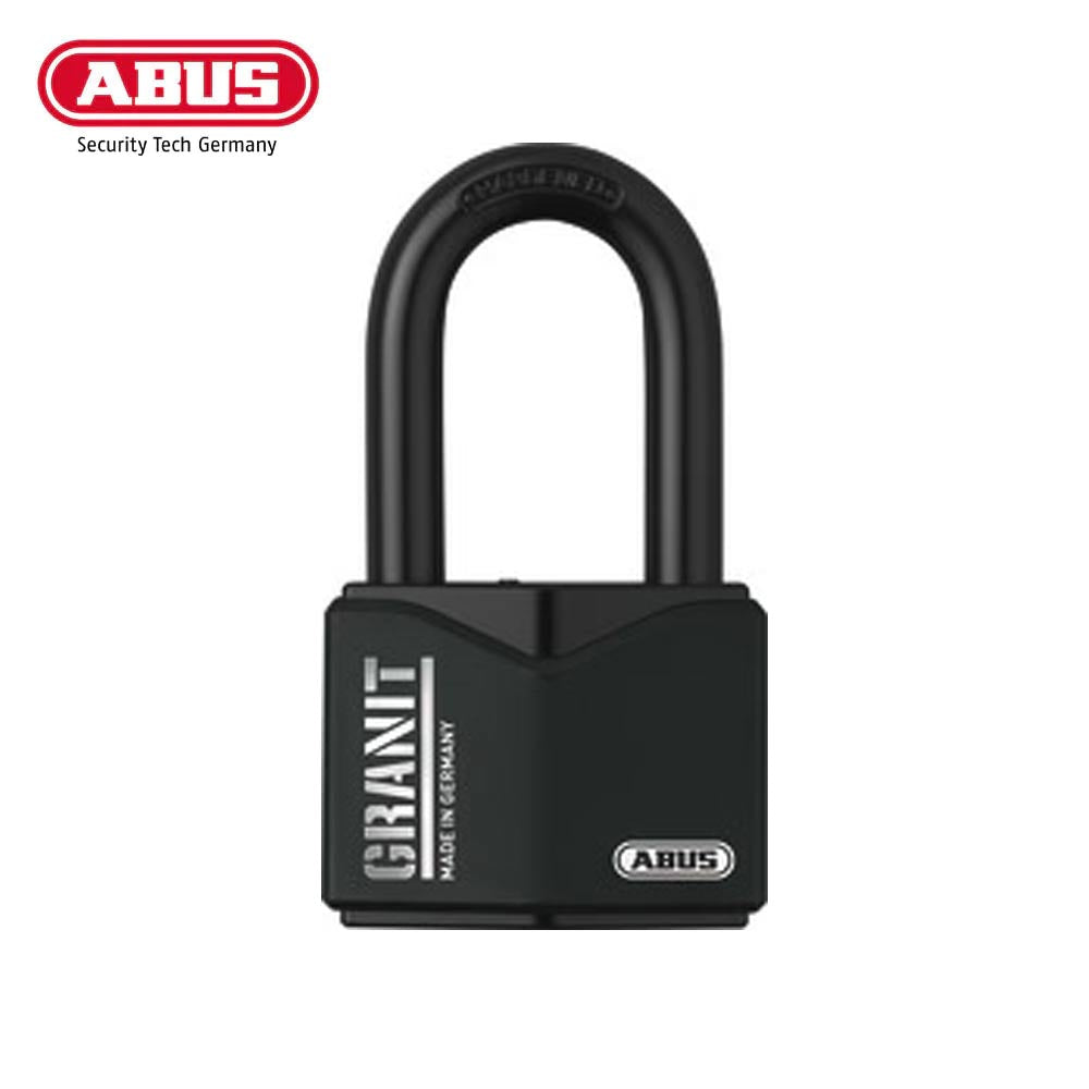 ABUS - 37RK/55HB50 - Rekeyable Corrosion Resistant Black Granit Coated Steel Padlock with Optional Keying - 2-29/64 Inch Width