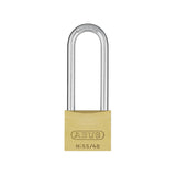 ABUS - 55/40HB63 - Self-Locking Solid Brass Padlock with Optional Keying - 1-1/2 Inch Width