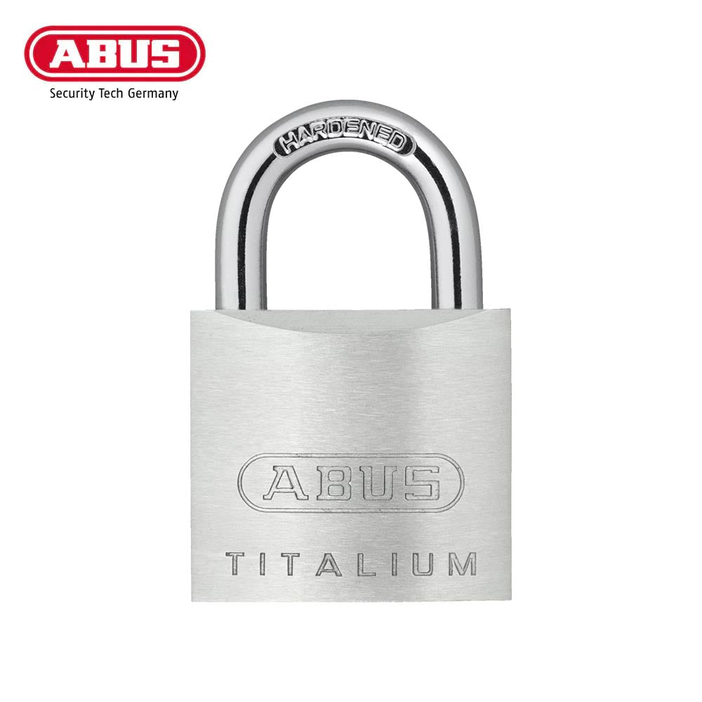 ABUS - 54TI/30 - Titalium Aluminum Padlock with Optional Keying - 1-9/64 Inch Width