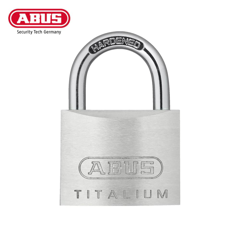 ABUS - 54TI/35 - Titalium Aluminum Padlock with Optional Keying - 1-19/64 Inch Width