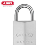 ABUS - 75IB/30 - Rustproof Marine Grade Weather Resistant Solid Brass Padlock with Optional Keying - 1-3/16 Inch Width