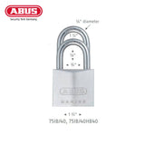 ABUS - 70IB/45HB63 - Corrosion Resistant Marine Solid Brass Padlock - 1-17/32 Inch Width