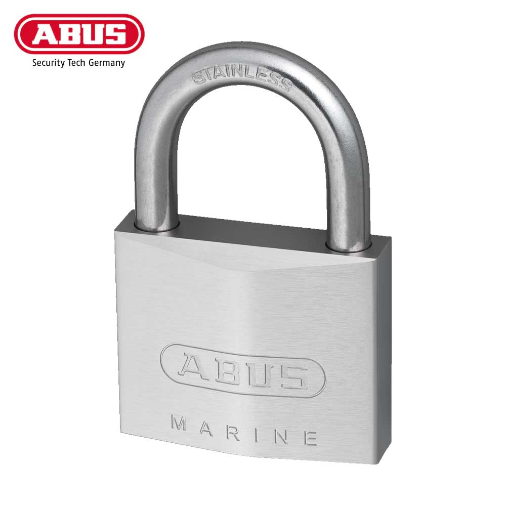 ABUS - 75IB/50 - Rustproof Marine Grade Weather Resistant Solid Brass Padlock with Optional Keying - 1-31/32 Inch Width