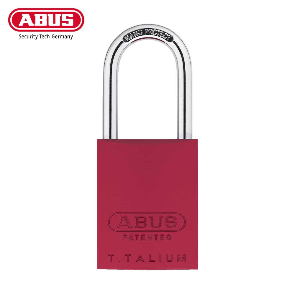 ABUS - 83AL/40 S - Rekeyable Weatherproof Corrosion Resistant Aluminum Padlock without Cylinder - Optional Keyway and Optional Finish - 1-37/64 Inch Width