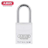 ABUS - 83AL/40 S - Rekeyable Weatherproof Corrosion Resistant Aluminum Padlock without Cylinder - Optional Keyway and Optional Finish - 1-37/64 Inch Width