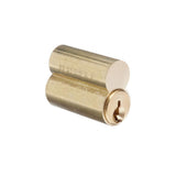 ABUS - 83/45 - 306 - Schlage C 6-6 Pin Brass Cylinder