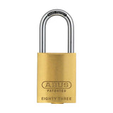 ABUS - 83/40 - Rekeyable Double bolted Corrosion Resistant Brass Padlock with Optional Keyway - 1-37/64 Inch