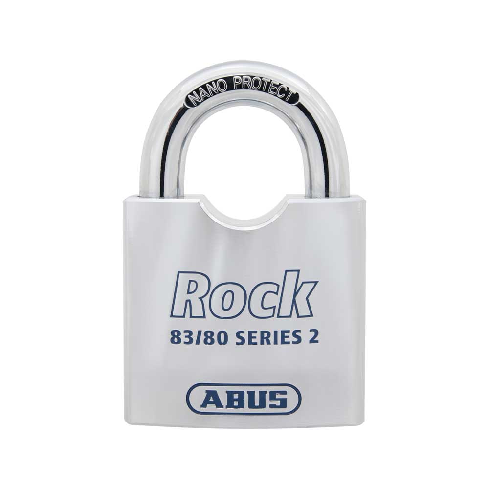 ABUS - 83/80 - High Security Double Bolted Steel Padlock with Optional Keyway - 3-5/32 Width