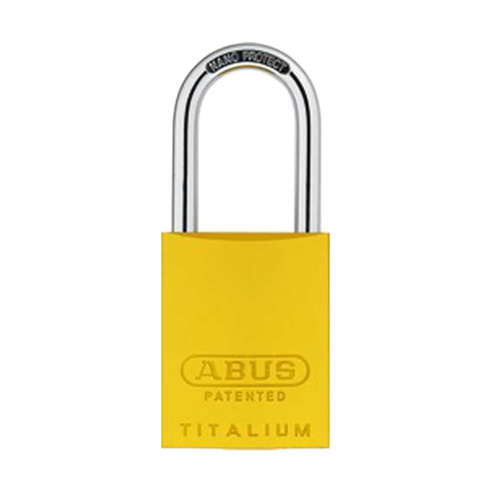 ABUS - 83AL/40 S - Rekeyable Weatherproof Corrosion Resistant Aluminum Padlock without Cylinder - Optional Keyway and Optional Finish - 1-37/64 Inch Width