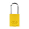 ABUS - 83AL/40 S - Rekeyable Weatherproof Corrosion Resistant Aluminum Padlock without Cylinder - Optional Keyway and Optional Finish - 1-37/64 Inch Width