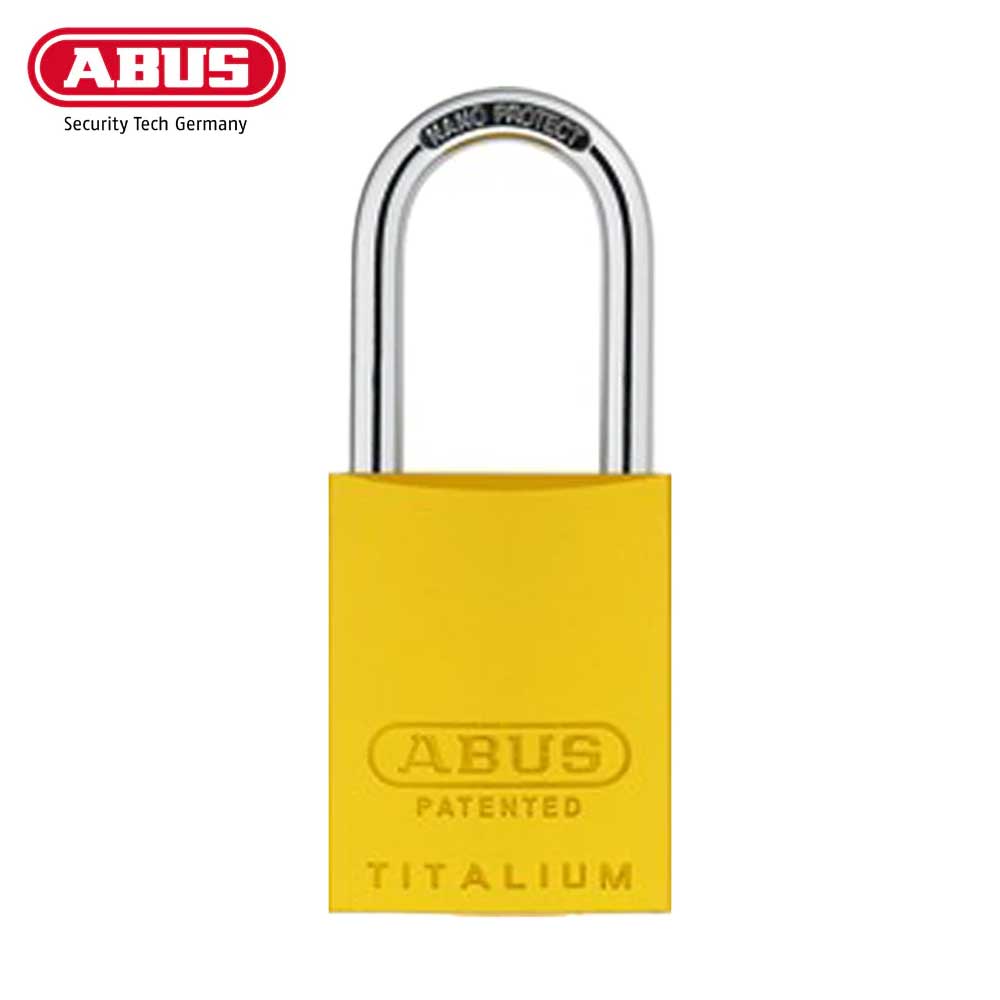 ABUS - 83AL/40 S - Rekeyable Weatherproof Corrosion Resistant Aluminum Padlock without Cylinder - Optional Keyway and Optional Finish - 1-37/64 Inch Width