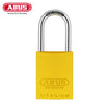 ABUS - 83AL/40 S - Rekeyable Weatherproof Corrosion Resistant Aluminum Padlock without Cylinder - Optional Keyway and Optional Finish - 1-37/64 Inch Width