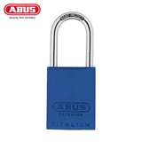 ABUS - 83AL/40 S - Rekeyable Weatherproof Corrosion Resistant Aluminum Padlock without Cylinder - Optional Keyway and Optional Finish - 1-37/64 Inch Width