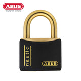 ABUS - T84MB/20 NAUTIC - Self-Locking Weatherproof  Black Sleeve Colored Marine Grade Padlock